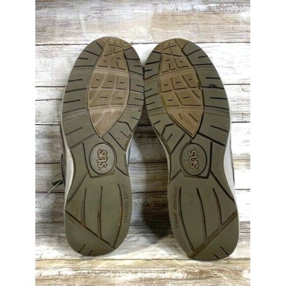 SAS Men's Gray Suede & Mesh Lace-Up Comfort Walking Sneakers Size 13 - Picture 9 of 9